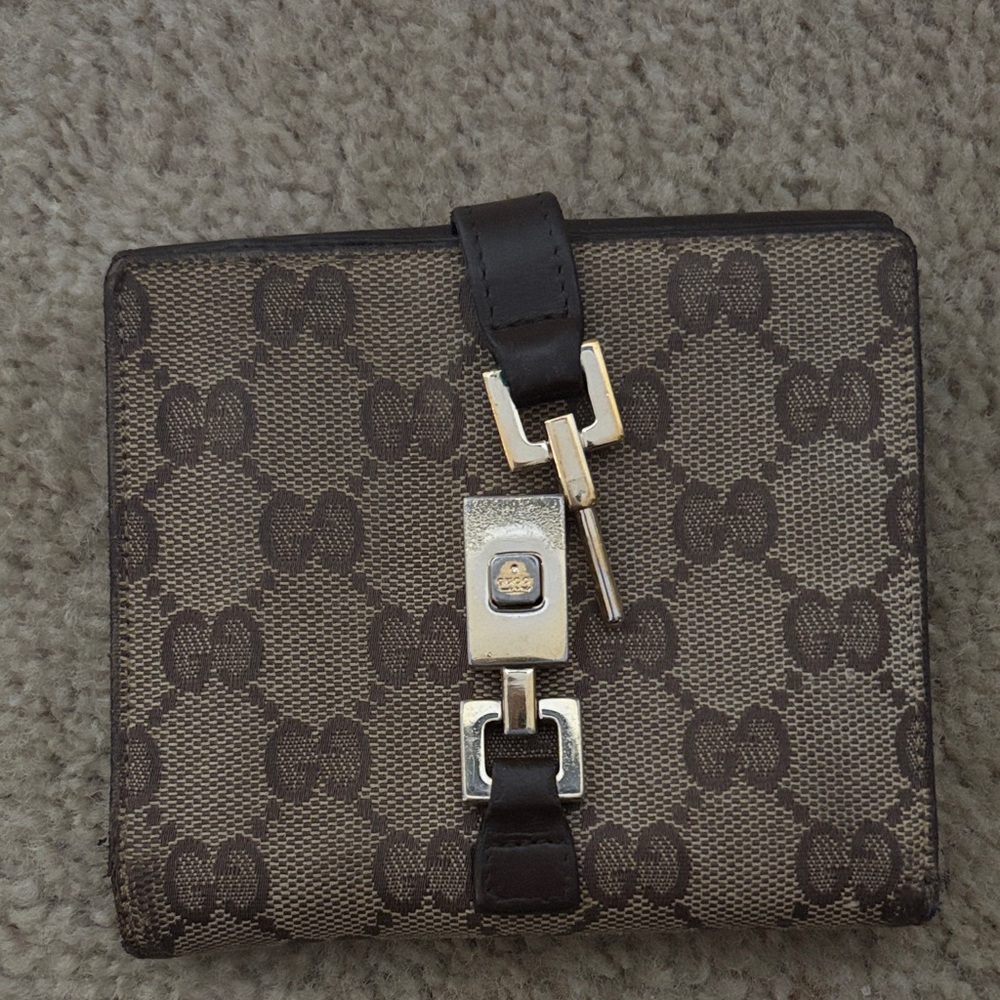 Gucci Monogram Brown Wallet - Picture 2 of 7